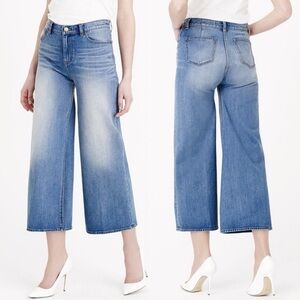 J. Crew • Raymer Wide Leg Light Wash Jeans